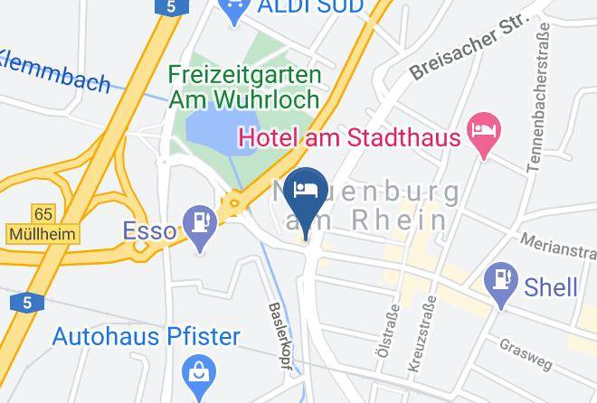 Breisgau Hochschwarzwald - Hotel Restaurant Krone Maps