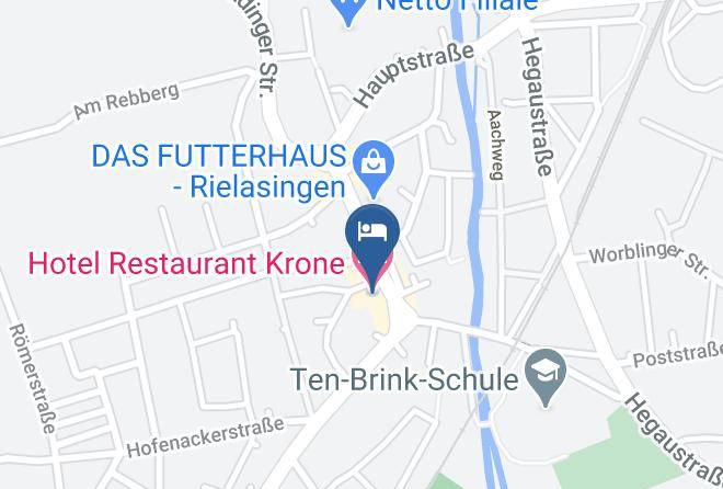 Constance - Hotel Restaurant Krone Maps