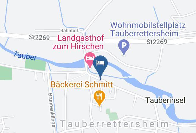 Hotel Restaurant Krone Map