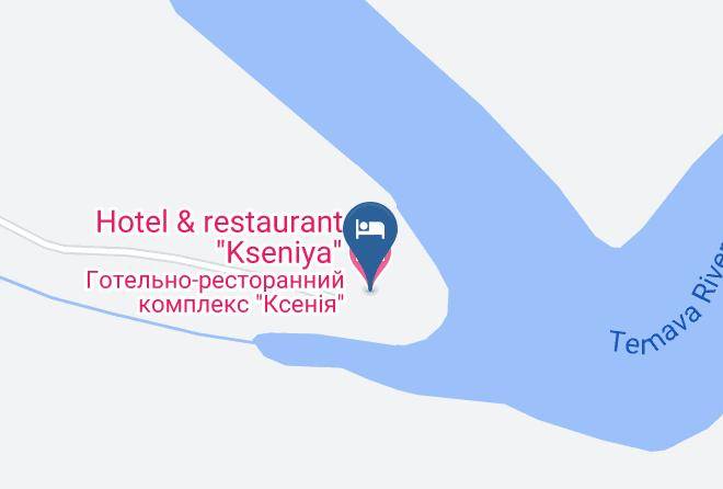 Hotel & Restaurant Kseniya Map