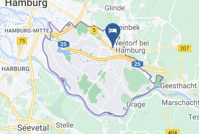 Stadt Hamburg - Hotel Restaurant Kuhberg Maps