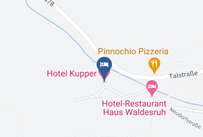 Sudwestpfalz - Hotel Kupper Maps