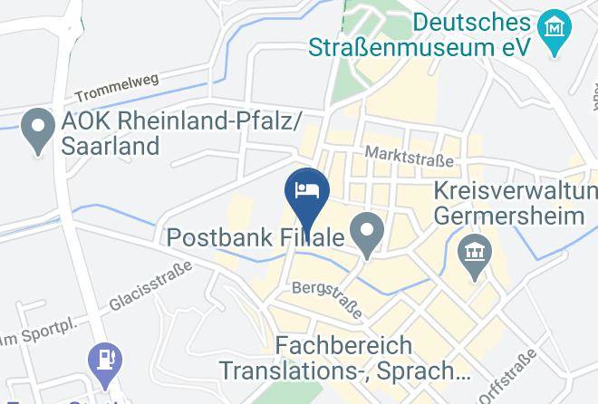 Germersheim - Hotel Restaurant Kurfurst Maps