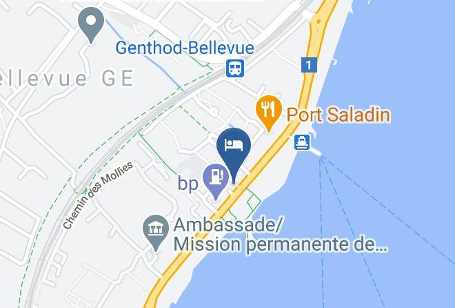Bellevue - Hotel Restaurant Kutch Maps