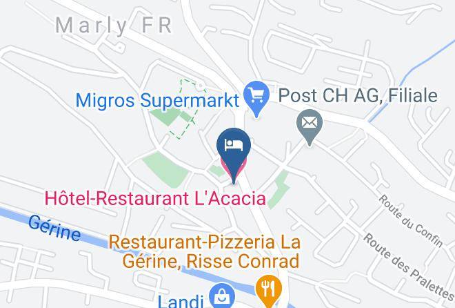 La Sarine - Hotel Restaurant L'acacia Maps