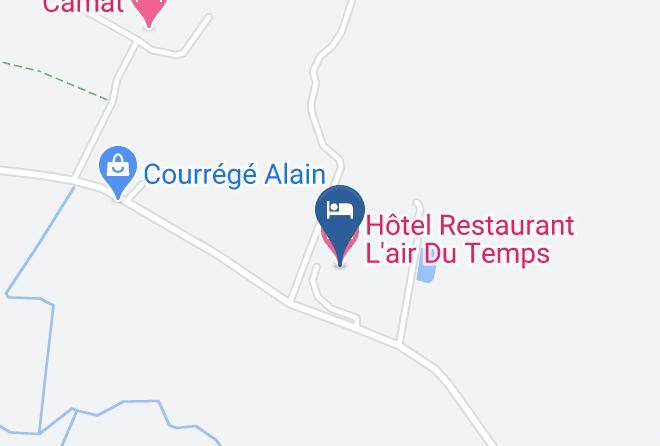 Gers - Hotel Restaurant L'air Du Temps Maps