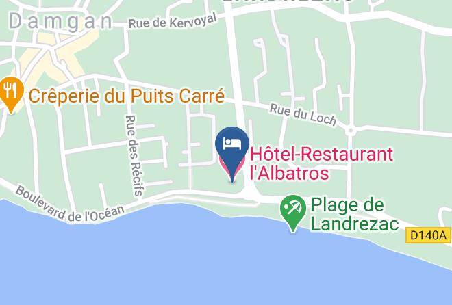 Morbihan - Hotel Restaurant L'albatros Maps