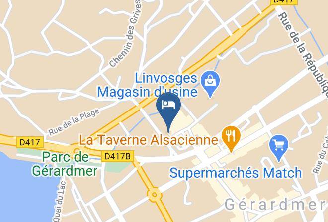 Vosges - Hotel Restaurant L'aubergade Maps