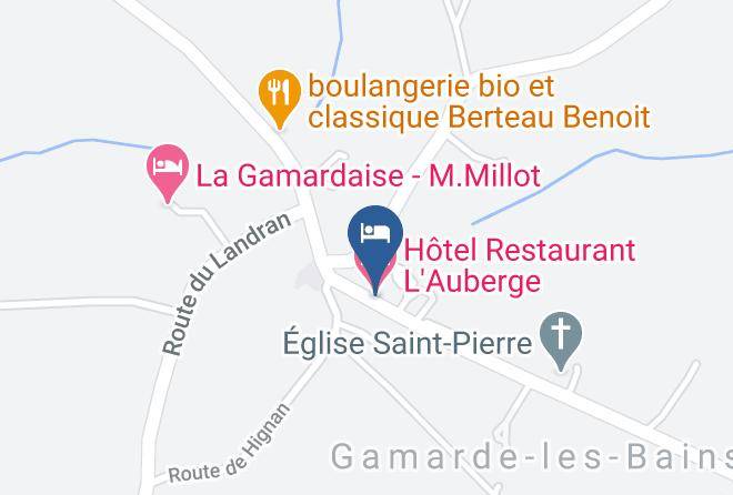 Landes - Hotel Restaurant L'auberge Maps