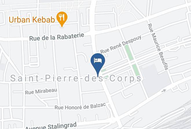 Indre Et Loire - Hotel Restaurant L'avenir Maps