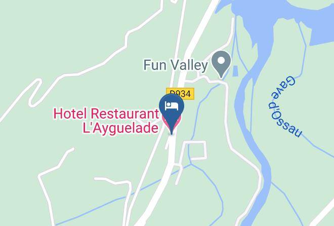 Pyrenees Atlantiques - Hotel Restaurant L'ayguelade Maps