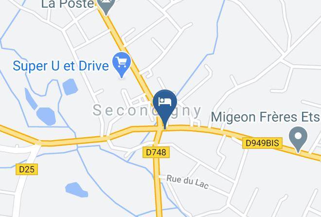 Deux Sevres - Hotel Restaurant L'ecu De France Maps