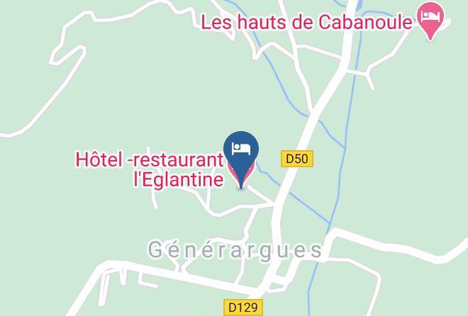 Gard - Hotel Restaurant L'eglantine Maps