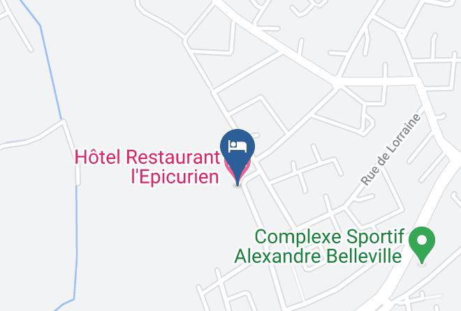 Meurthe Et Moselle - Hotel Restaurant L'epicurien Maps