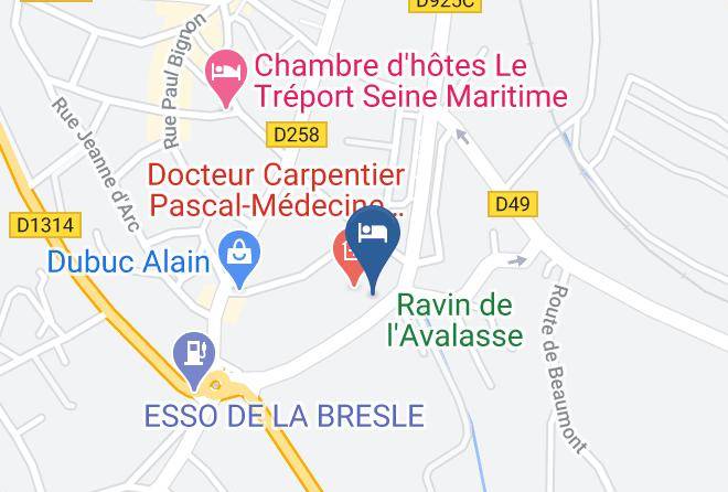 Seine Maritime - Hotel Restaurant L'etoile Maps
