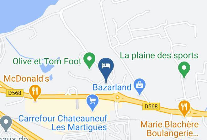 Bouches Du Rhone - Hotel Restaurant L'hacienda Maps
