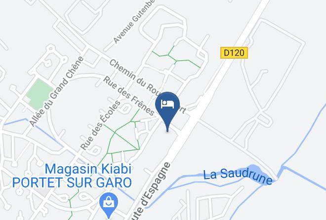 Haute Garonne - Hotel Restaurant L'hotan Maps