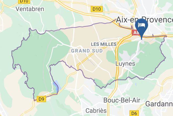 Bouches Du Rhone - Hotel & Restaurant L'olympe Maps