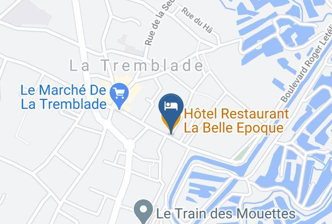 Charente Maritime - Hotel Restaurant La Belle Epoque Maps
