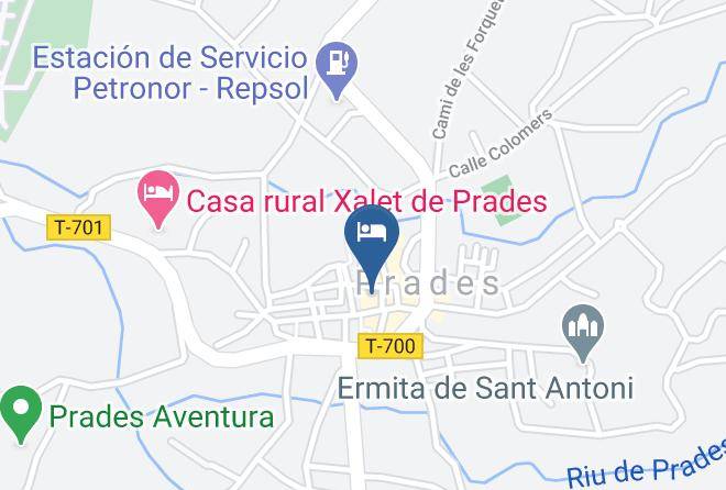 Tarragona - Hotel Restaurant La Botiga Maps