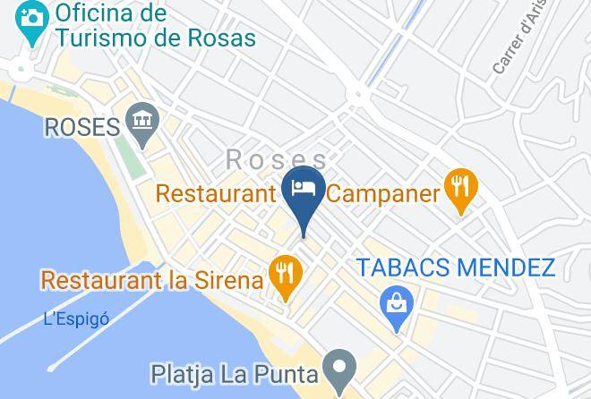 Girona - Hotel Restaurant La Cala Maps