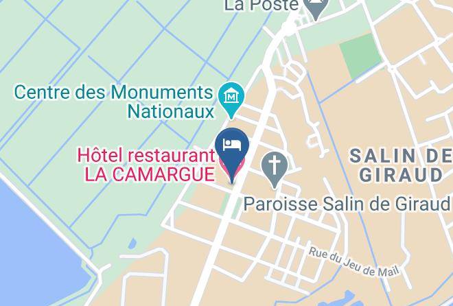 Bouches Du Rhone - Hotel Restaurant La Camargue Maps