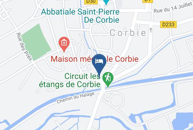 Somme - Hotel Restaurant La Caroline Corbie Maps