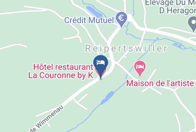 Hotel Restaurant La Couronne By K Map