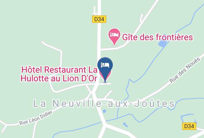 Ardennes - Hotel Restaurant La Hulotte Au Lion D'or Maps
