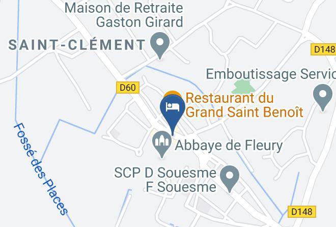 Loiret - Hotel Restaurant La Madeleine Maps