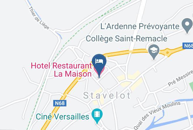Liege - Hotel Restaurant La Maison Maps