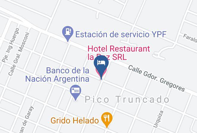 Deseado - Hotel Restaurant La Paz Srl Maps