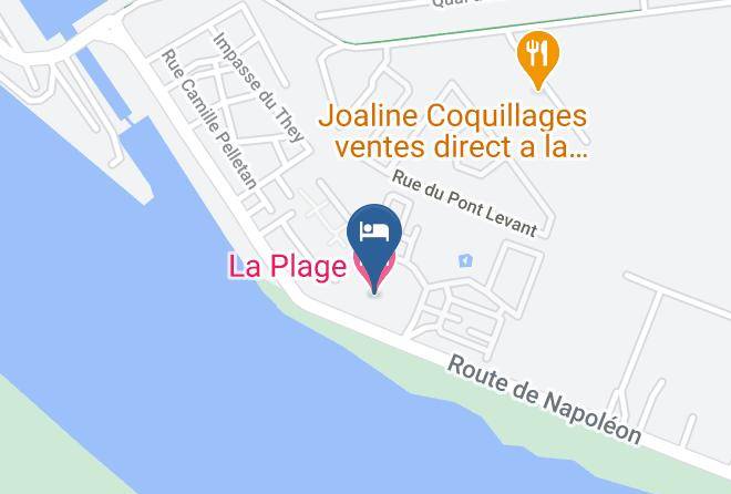 Bouches Du Rhone - Hotel Restaurant La Plage Maps