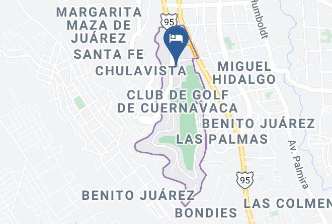 Cuernavaca - Hotel Restaurant La Provence Maps