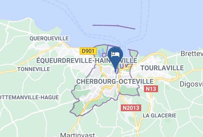 Manche - Hotel Restaurant La Regence Maps
