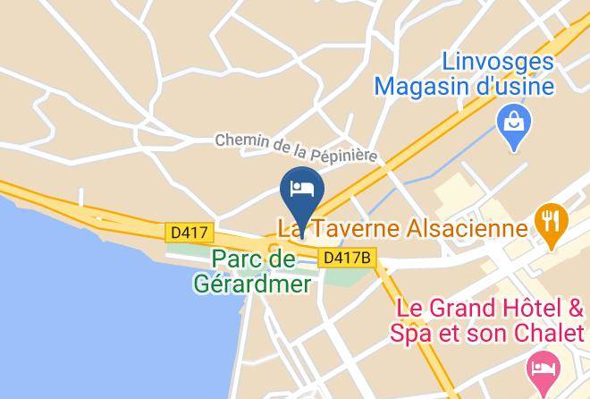 Vosges - Hotel Restaurant La Reserve Maps