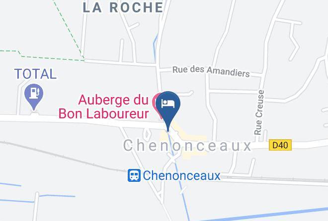 Indre Et Loire - Hotel Restaurant La Roseraie Maps