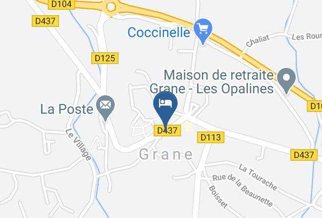 Drome - Hotel & Restaurant La Table 2 Giffon Maps