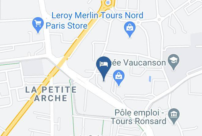 Indre Et Loire - Hotel Restaurant La Terrasse Tours Nord Maps