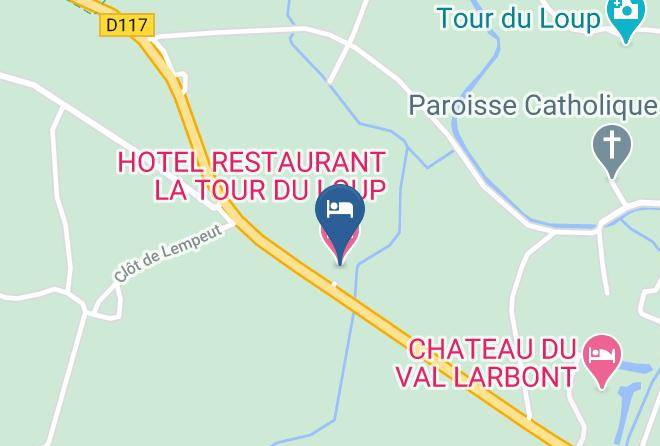 Ariege - Hotel Restaurant La Tour Du Loup Maps