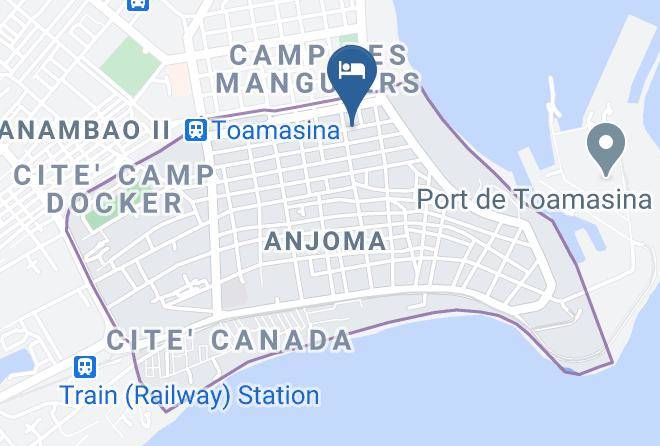 Hotel Restaurant La Veranda Map