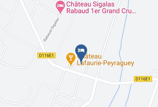 Gironde - Hotel & Restaurant Lalique Chateau Lafaurie Peyraguey Maps