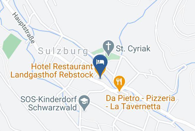 Breisgau Hochschwarzwald - Hotel Restaurant Landgasthof Rebstock Maps