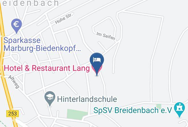 Marburg Biedenkopf - Hotel & Restaurant Lang Maps