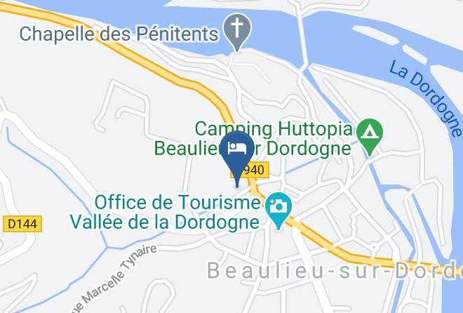 Correze - Hotel Restaurant Le Beaulieu Maps