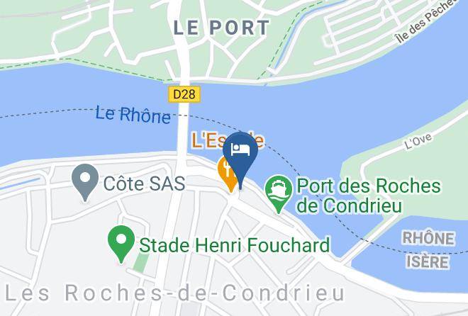 Isere - Hotel Restaurant Le Bellevue Maps
