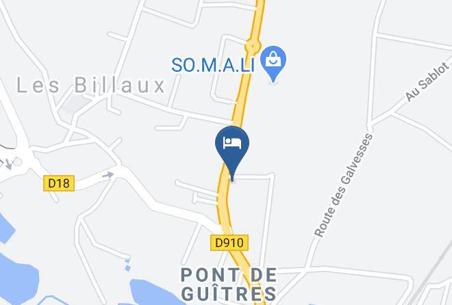 Gironde - Hotel Restaurant Le Bon Duc Maps