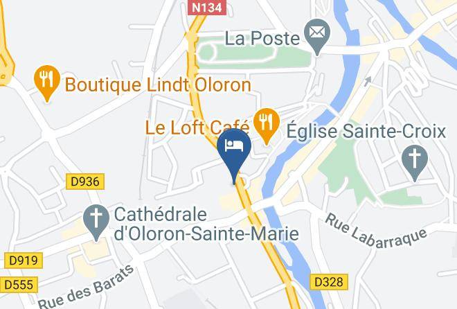 Pyrenees Atlantiques - Hotel Restaurant Le Bristol Maps