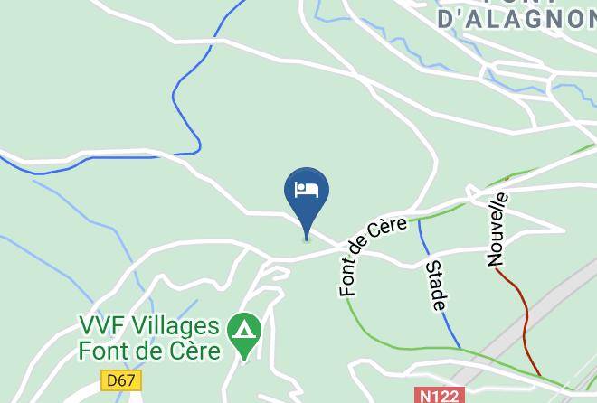 Cantal - Hotel Restaurant Le Buron De Font De Cere Maps