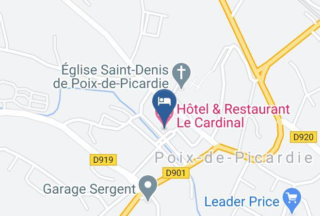 Somme - Hotel & Restaurant Le Cardinal Maps